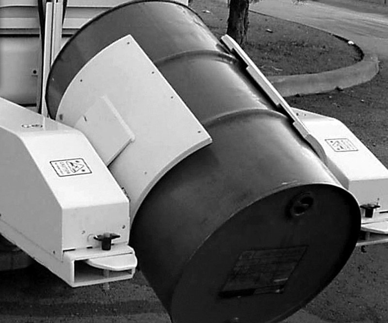 Cascade Forklift Attachment Barrel Chemical Clamp