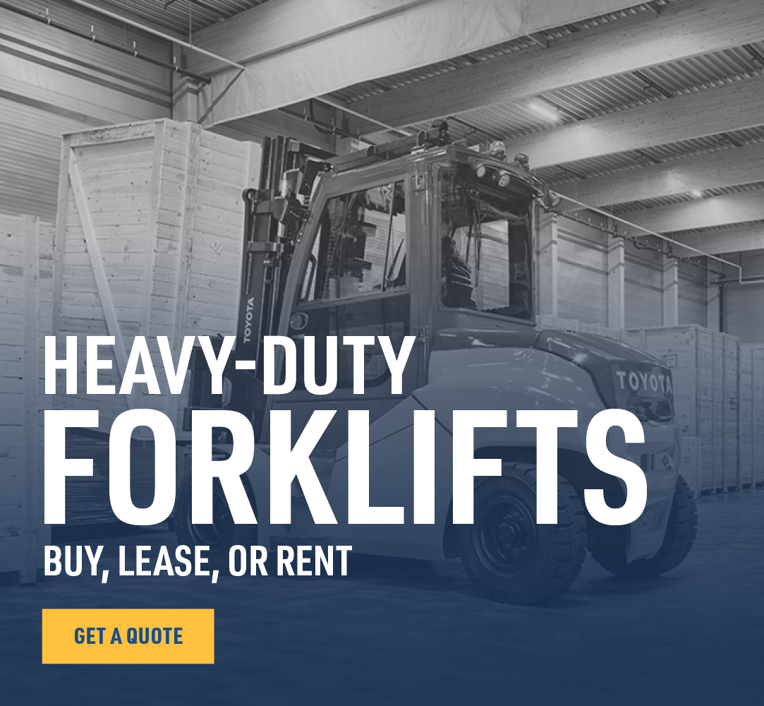 Heavy Duty Forklift Rental - High Capacity Forklifts